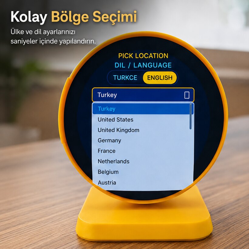 WeatherScope — kolay bölge seçimi